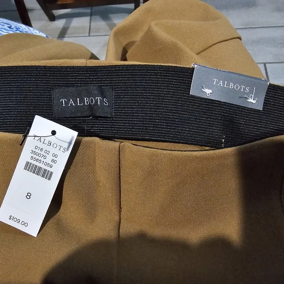 Talbots Elegant Women's Pants Size 8 - Picture 4 of 7